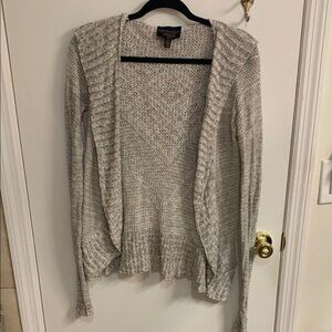 Absolutely by Stitch Fix in Size SGray Open-Front Sweater